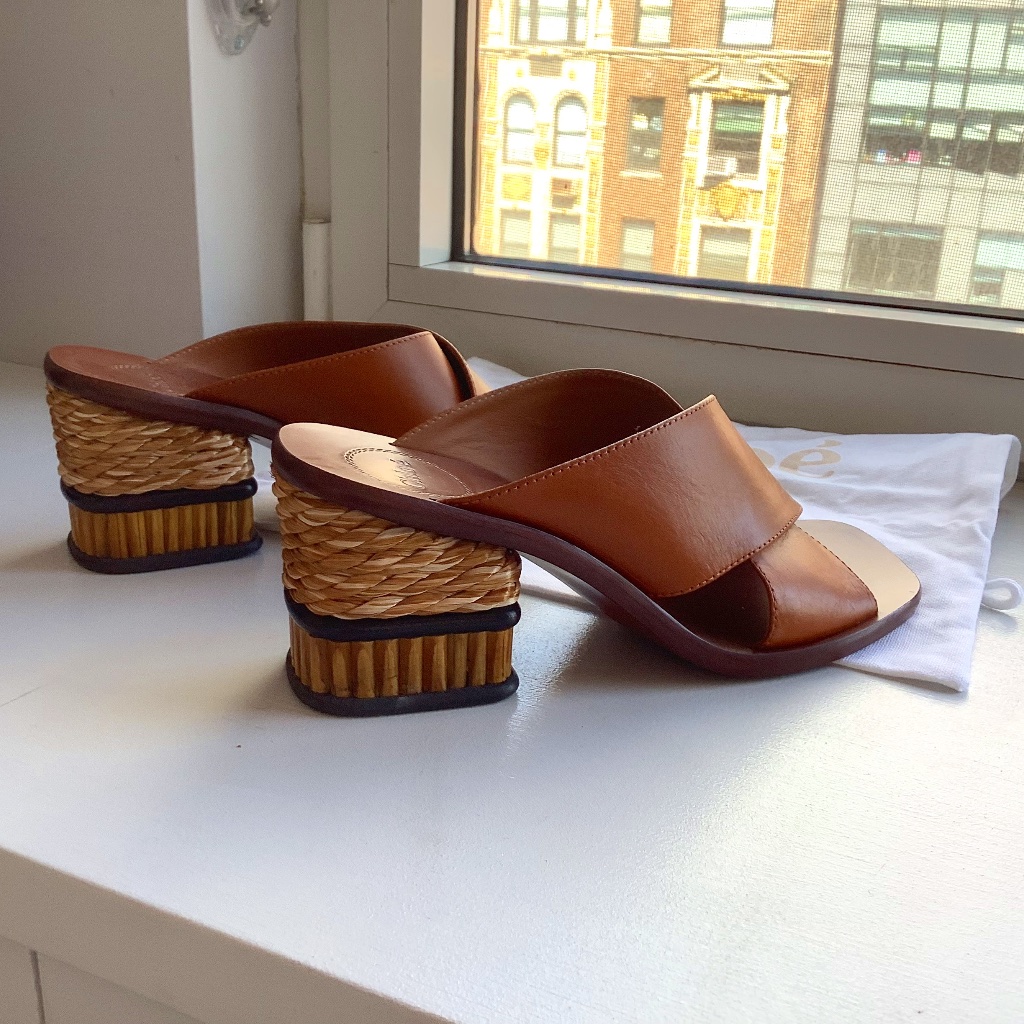 Chloe Laia Sandal/Mule - Size 36.5 - Pristine!